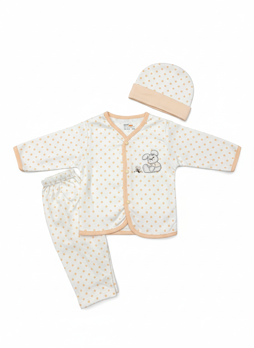 Baby cotton 3pcs Pajama set