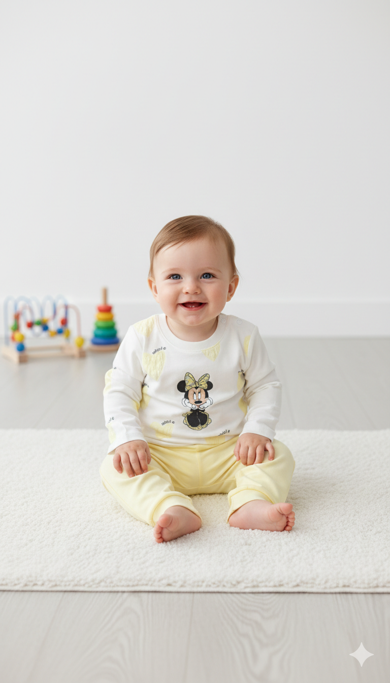 Girls 2 Piece Plazo Set with Cotton Shirt and Terry Plazo Pant