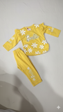 Girls 2 Piece Luxury Cotton Pajama Set